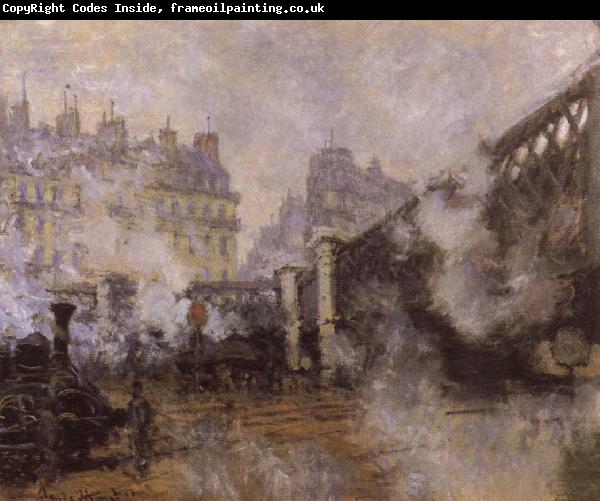 Claude Monet Le Pont de l-Europe